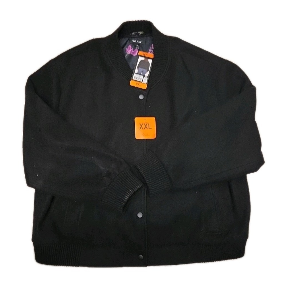 Well‎ Worn Women's Bomber Jacket Black XXL